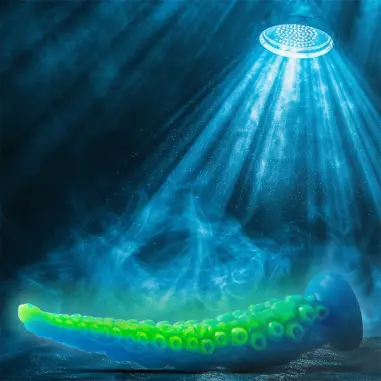 EPIC - SCYLLA DILDO TENTÁCULO FINO FLUORESCENTE TAMAÑO GRANDE 