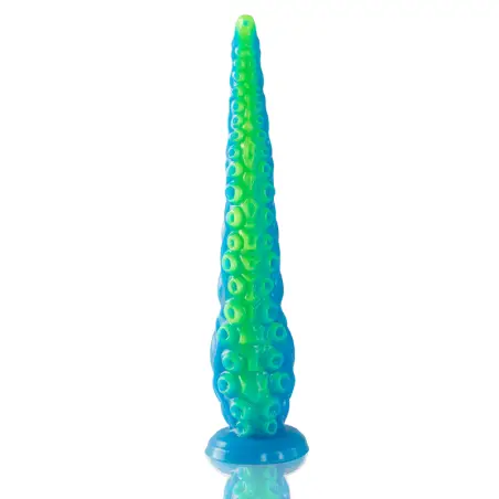 EPIC - SCYLLA DILDO TENTÁCULO FINO FLUORESCENTE TAMAÑO GRANDE 
