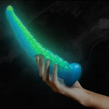 EPIC - SCYLLA DILDO TENTÁCULO FINO FLUORESCENTE TAMAÑO GRANDE 
