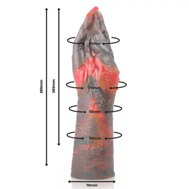 EPIC - LILITH DILDO DEMONIO MALIGNO L 