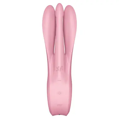 Threesome 1 Vibrador Rosa - 12 Modos | Satisfyer