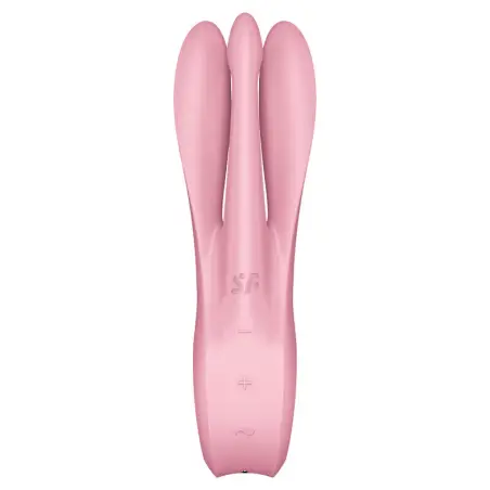 Threesome 1 Vibrador Rosa - 12 Modos | Satisfyer