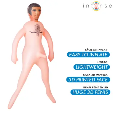 INTENSE DOLLS - ANTHONY MUÑECO HINCHABLE PENE 3D 