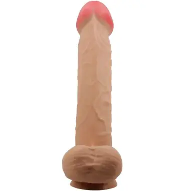 PRETTY LOVE - SLIDING SKIN SERIES DILDO REALÍSTICO CON VENTOSA PIEL DESLIZANTE 26 CM 
