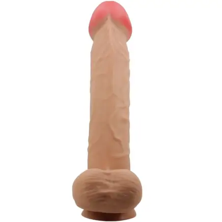 PRETTY LOVE - SLIDING SKIN SERIES DILDO REALÍSTICO CON VENTOSA PIEL DESLIZANTE 26 CM 