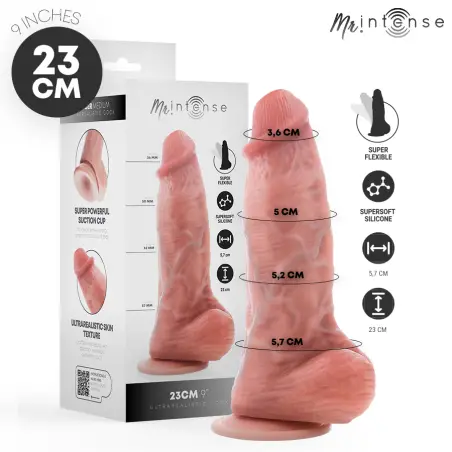 MR INTENSE - MEDIUM SPENCER DILDO SILICONA 23 CM -Ø- 5.7 CM Penes realísticos
