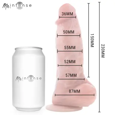 MR INTENSE - MEDIUM SPENCER DILDO SILICONA 23 CM -Ø- 5.7 CM Penes realísticos