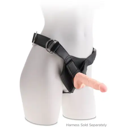 KING COCK - DILDO TRIPLE DENSIDAD 14 CM 