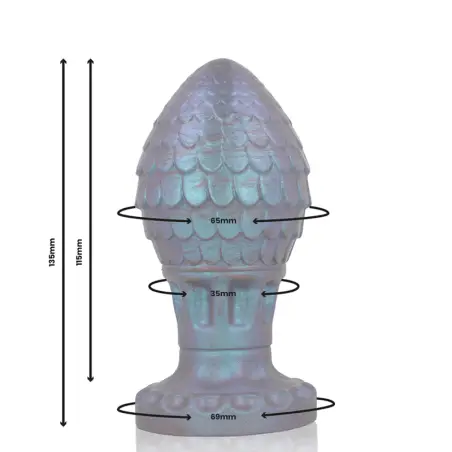 EPIC - VRAKOS PLUG ANAL HUEVO DRAGON TALLA L 