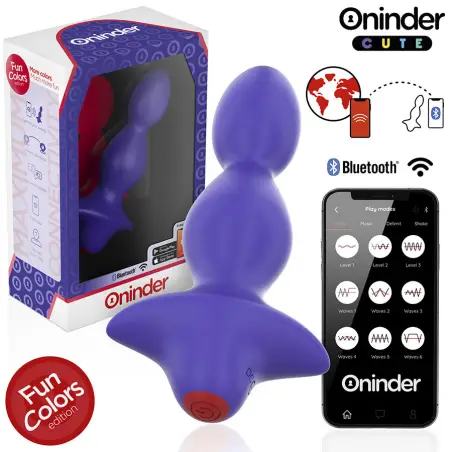 ONINDER CUTE - LOVE BUTT VIBRADOR PLUG ANAL DILATADOR - APP MUNDIAL GRATUITA 