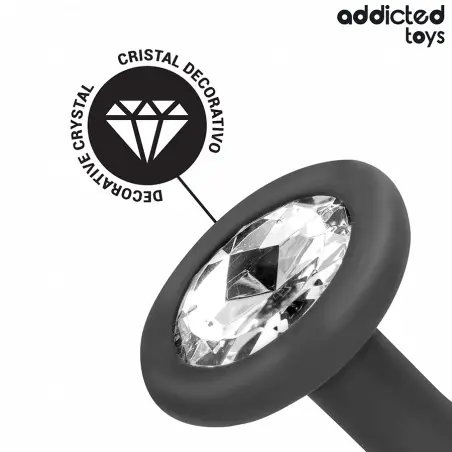 ADDICTED TOYS - SET DE 3 PLUG SILICONA ANAL CON JOYA 