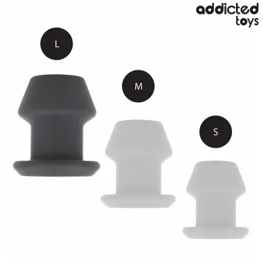 ADDICTED TOYS - PLUG ANAL HUECO EXTREM SILICONA TALLA L 10,4 CM 