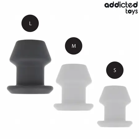 ADDICTED TOYS - PLUG ANAL HUECO EXTREM SILICONA TALLA L 10,4 CM 