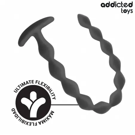 ADDICTED TOYS - ROSARIO ANAL 27 CM EXTRA LARGO SILICONA 