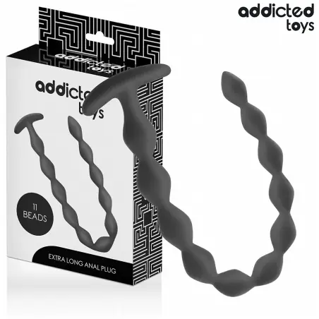 ADDICTED TOYS - ROSARIO ANAL 27 CM EXTRA LARGO SILICONA 