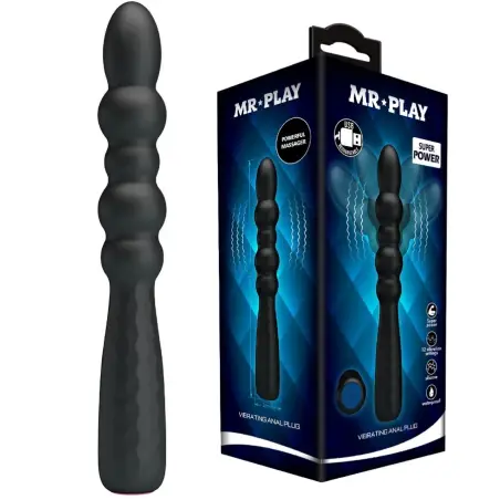 MR PLAY - PLUG ANAL FLEXIBLE CON VIBRACIÓN Plugs Anales