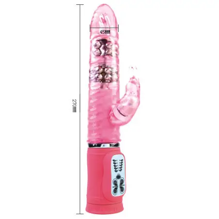 BAILE - CUTE PASSION BUNNY RAMPANTE 10F 27 CM Rotadores y vibradores