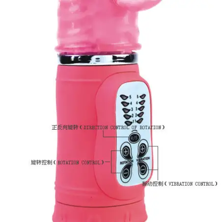 BAILE - CUTE PASSION BUNNY RAMPANTE 10F 27 CM Rotadores y vibradores