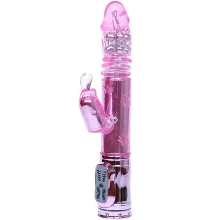 BAILE - THROBBING BUNNY ROTADOR RAMPANTE ROSA 