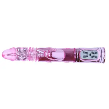 BAILE - THROBBING BUNNY ROTADOR RAMPANTE ROSA 