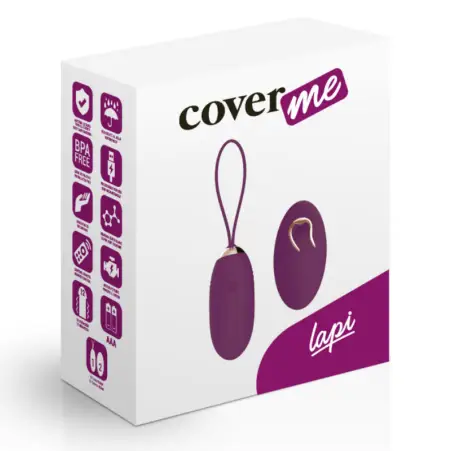 COVERME - HUEVO CONTROL REMOTO LAPI LILA 