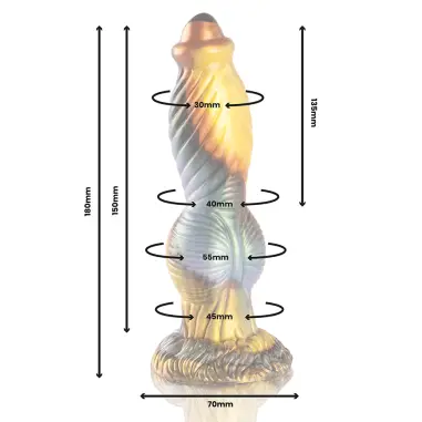 EPIC - PHOENIX DILDO EL RESURGIR DEL PLACER RECARGABLE CONTROL REMOTO Vibradores control remoto