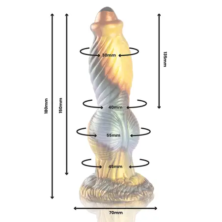 EPIC - PHOENIX DILDO EL RESURGIR DEL PLACER RECARGABLE CONTROL REMOTO Vibradores control remoto