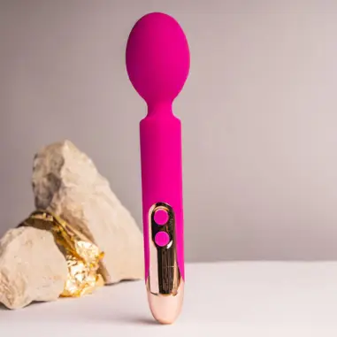 ROCKS- OFF - ORIEL VIBRADOR WAND FLEXIBLE FUCSIA Vibradores