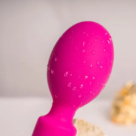 ROCKS- OFF - ORIEL VIBRADOR WAND FLEXIBLE FUCSIA Vibradores