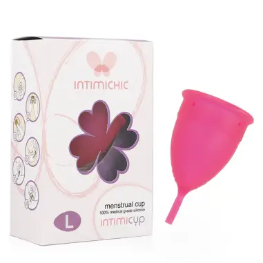 INTIMICHIC - COPA MENSTRUAL SILICONA MEDICA - TALLA L 