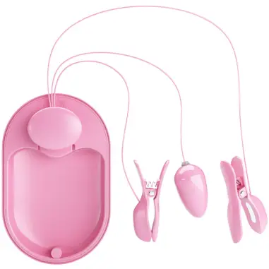 PRETTY LOVE - SURPRISE BOX PINZAS ELECTRO ESTIMULACION ROSA Electro estimulación