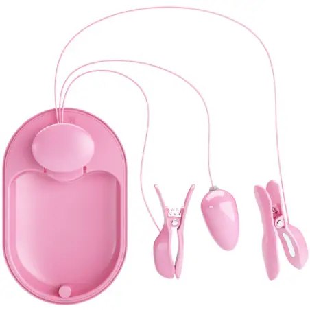 PRETTY LOVE - SURPRISE BOX PINZAS ELECTRO ESTIMULACION ROSA Electro estimulación