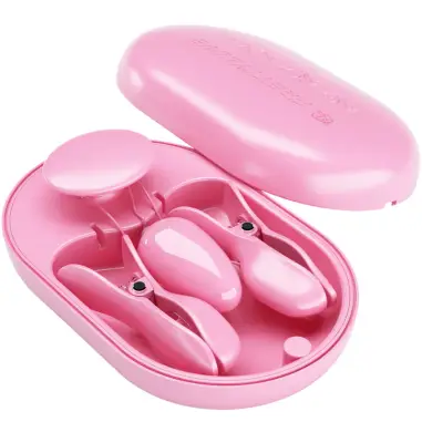 PRETTY LOVE - SURPRISE BOX PINZAS ELECTRO ESTIMULACION ROSA Electro estimulación