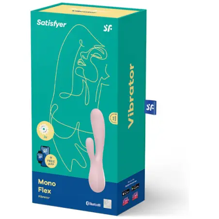 SATISFYER - MONO FLEX ROSA CON APP Vibradores con APP