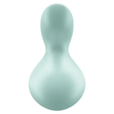 Viva la Vulva 3 Vibrador Lay-On Verde - 12 Modos | Satisfyer
