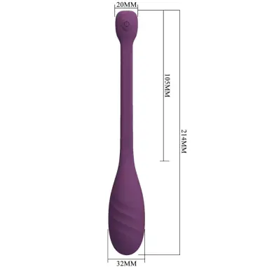 PRETTY LOVE - LEVIATHAN VIBRADOR CONTROLADO POR APP MORADO Vibradores con APP