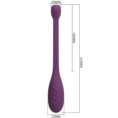 PRETTY LOVE - LEVIATHAN VIBRADOR CONTROLADO POR APP MORADO Vibradores con APP