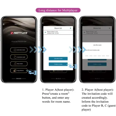 PRETTY LOVE - LEVIATHAN VIBRADOR CONTROLADO POR APP MORADO Vibradores con APP