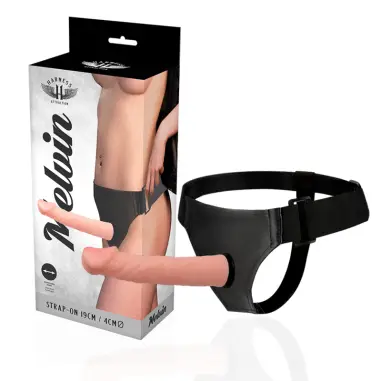 HARNESS ATTRACTION - ARNÉS MELVIN FLESH 19 CM -O- 4 CM 
