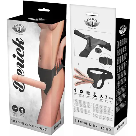 HARNESS ATTRACTION - DERICK ARNÉS ARTICULABLE 22.5 CM -O- 4.5 CM 