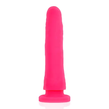 DELTA CLUB - TOYS DILDO + ARNES ROSA SILICONA MEDICA 20 CM -O- 4 CM 