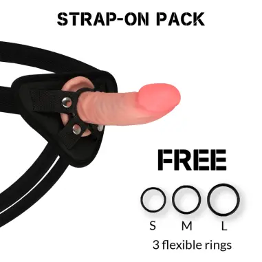 ROCKARMY - ARNES + DUAL DENSITY TIGER DILDO REALISTA 14 CM -O- 4.46 CM Penes realísticos