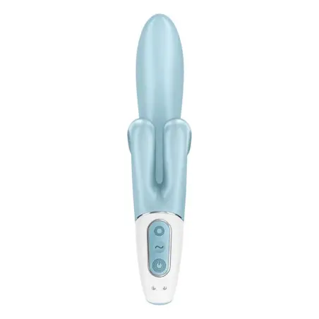 Touch Me Vibrador Rabbit Azul - 11 Modos | Satisfyer