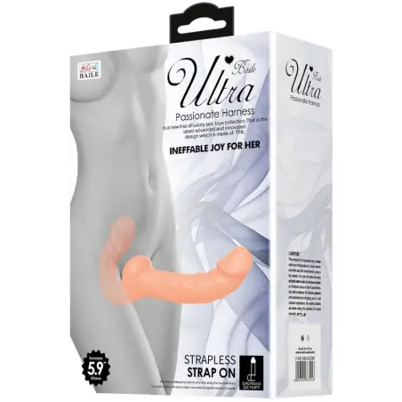 BAILE - ULTRA PASSIONATE HARNESS DILDO CON ARNÉS SIN SUJECIÓN 
