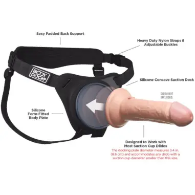 PIPEDREAMS - BODY DOCK ÉLITE HARNESS Complementos Arneses