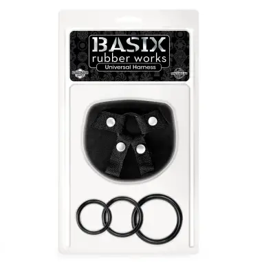 BASIX - RUBBER WORKS ARNÉS UNIVERSAL Penes realísticos
