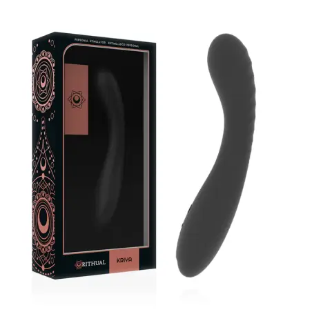 RITUAL KRIYA ESTIMULAODR PUNTO-G RECARGABLE NEGRO 