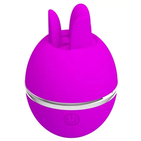 PRETTY LOVE - VIBRADOR DE SILICONA REDONDO GEMINI BALL MORADO Vibradores Lay-on Clítoris
