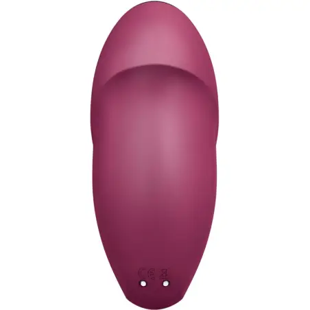 SATISFYER - TAP & CLIMAX 1 VIBRADOR LAY-ON ROJO 