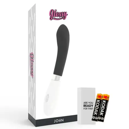 GLOSSY - JOHN VIBRADOR NEGRO 